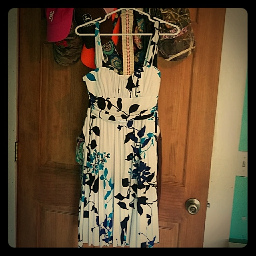 Ruffled Nature Dress